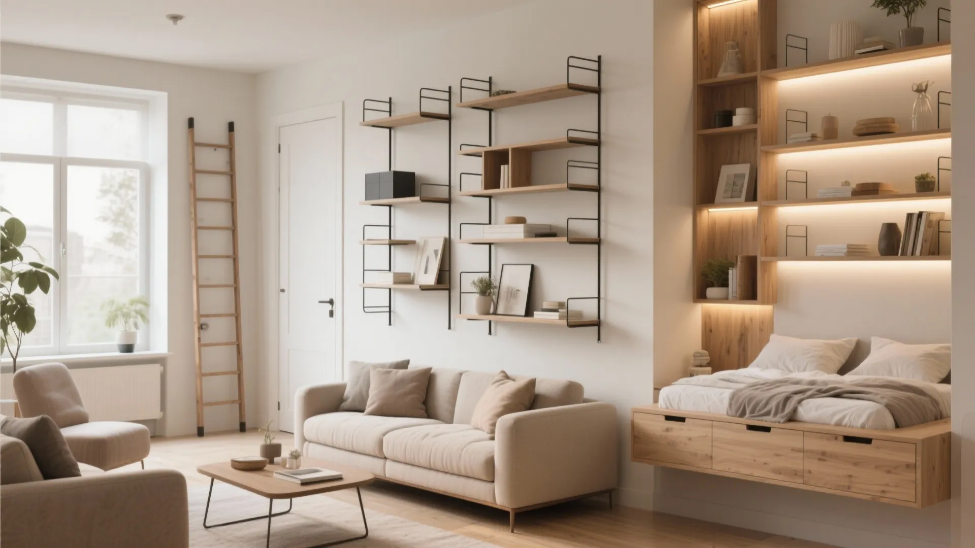 Wall Rack Small Size Design Room Still Cluttered? 5 Small Room Rack Ideas That Work