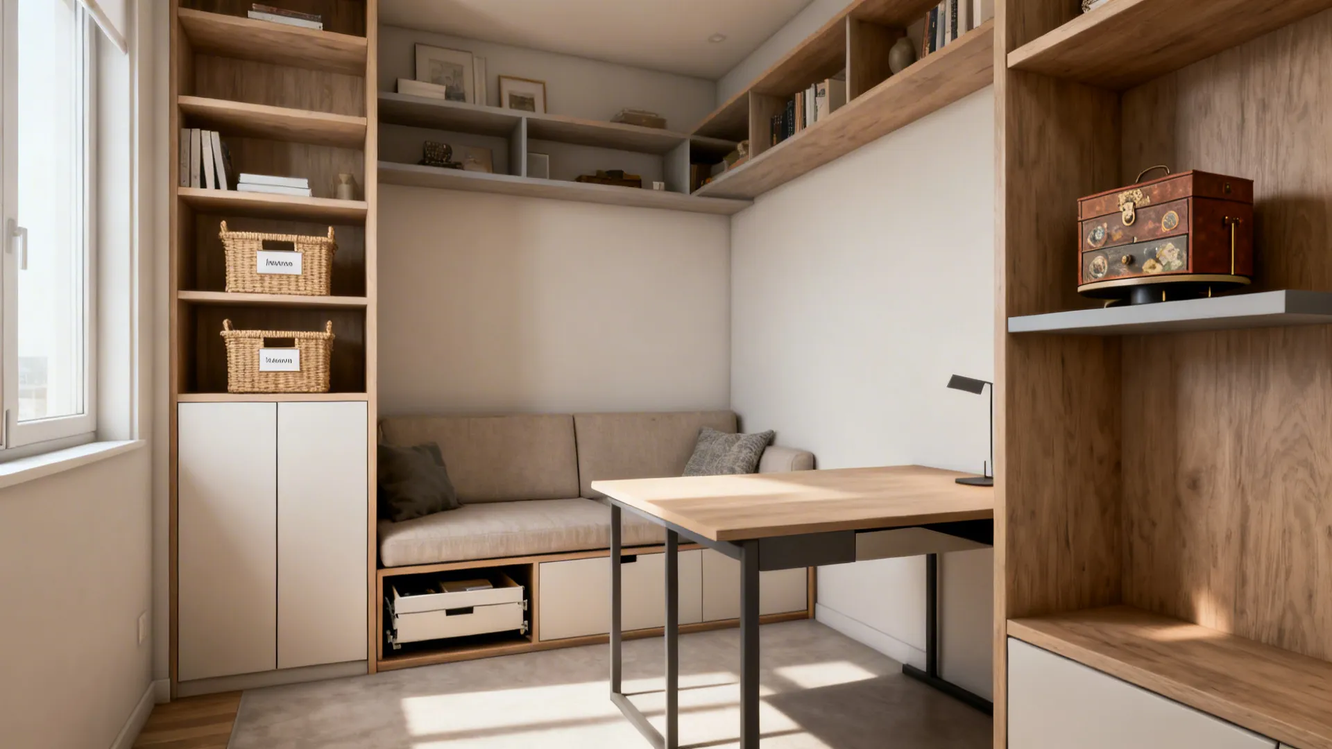 5 Small-Room Organization Ideas