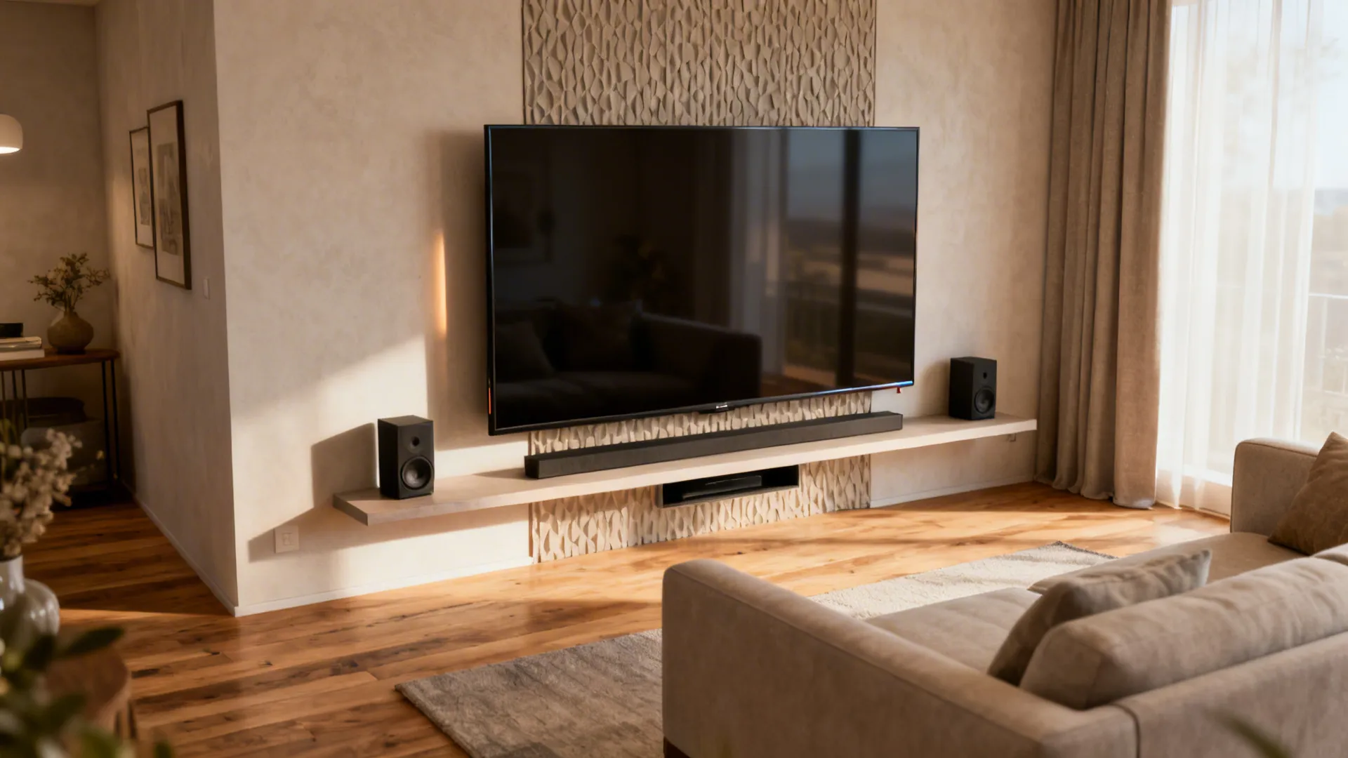 What Size TV for Living Room: 5 Design Inspirations