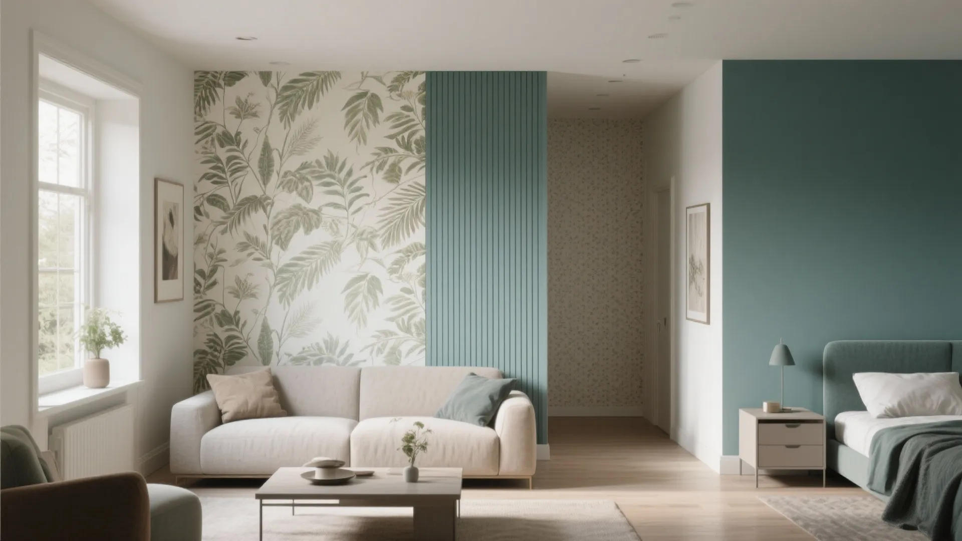 Wallpaper in a Small Room: 5 Ideas That Work: How I use wallpaper to make tiny spaces feel bigger, brighter, and uniquely yours