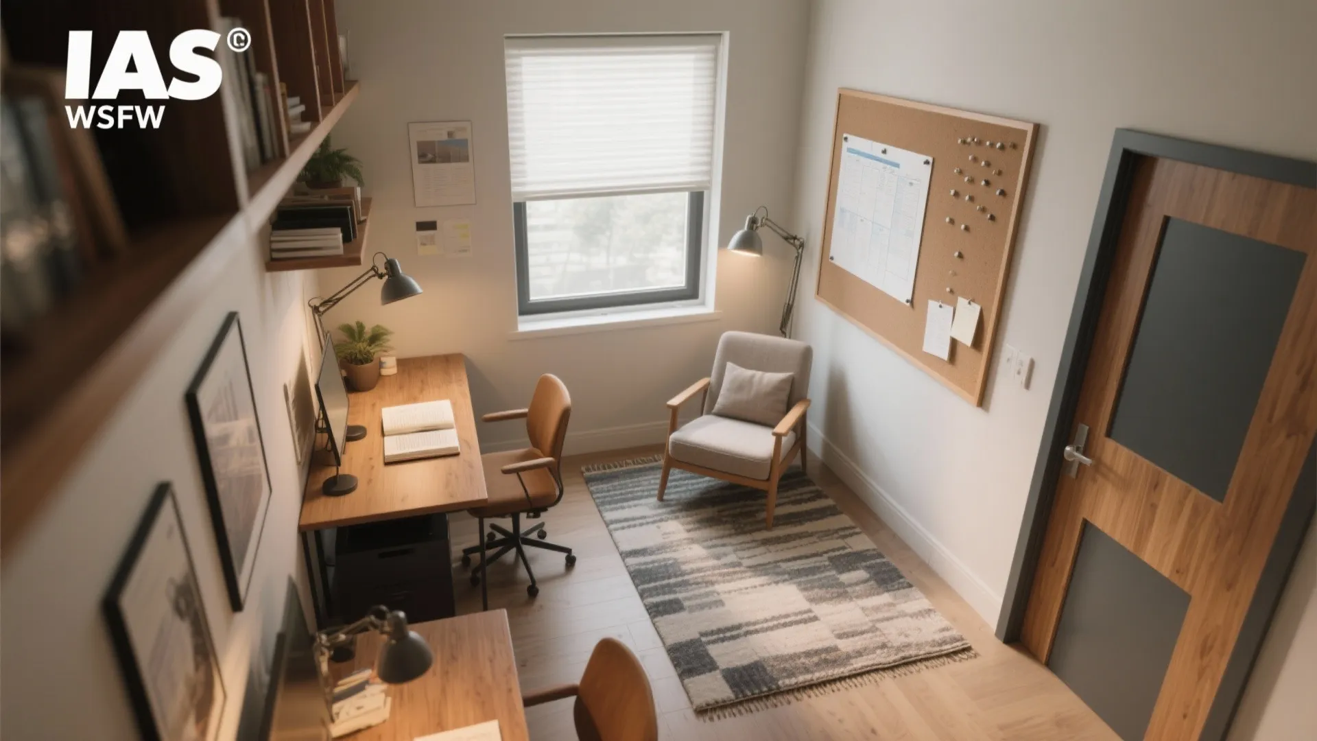 Zoning in small rooms to guide your brain