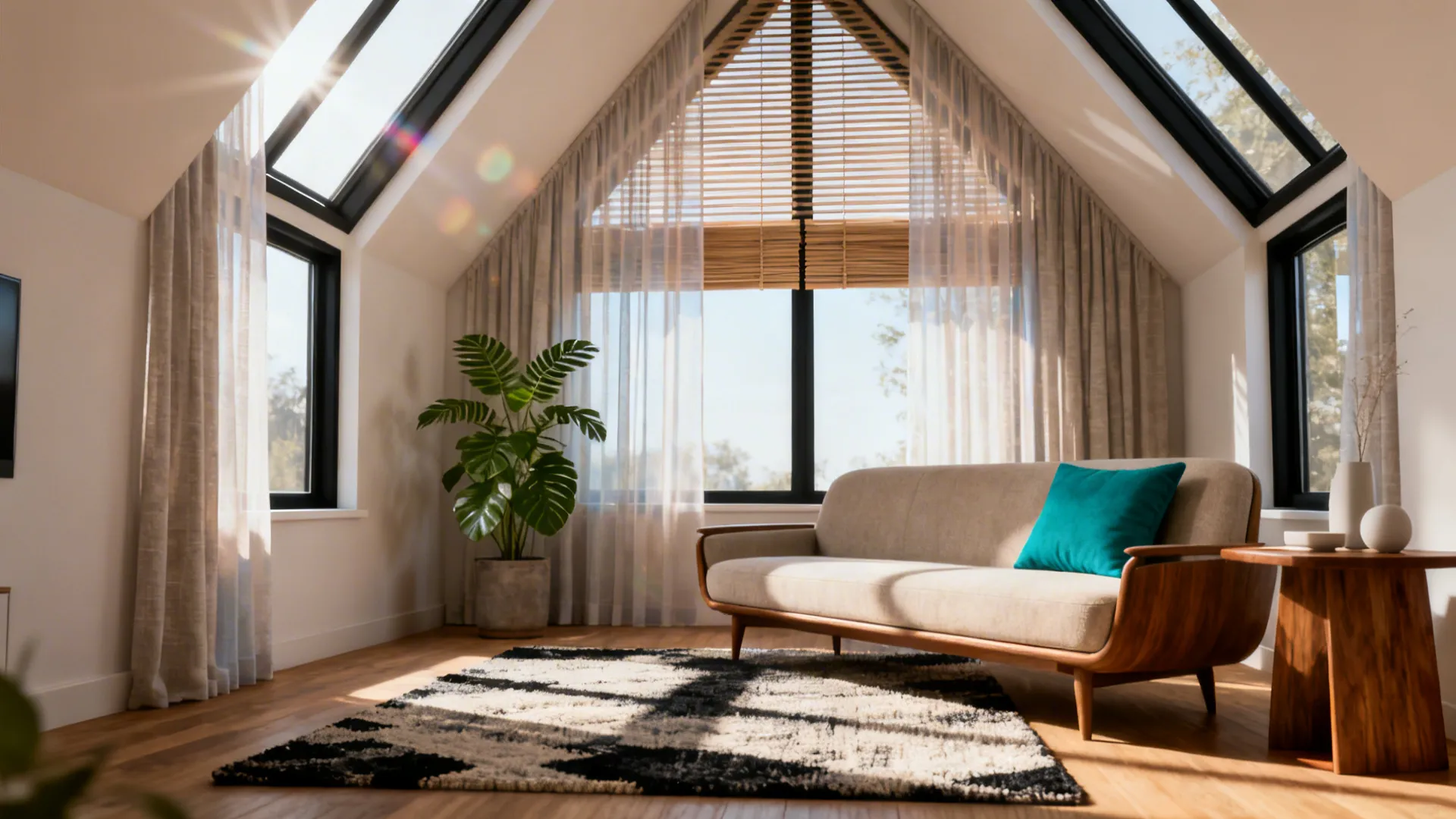 Bright Living Room Ideas with Big Windows: 5 creative small-space strategies to make the most of large windows and natural light