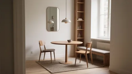 Small Round Dining Table Decorating Ideas: 5 Tips