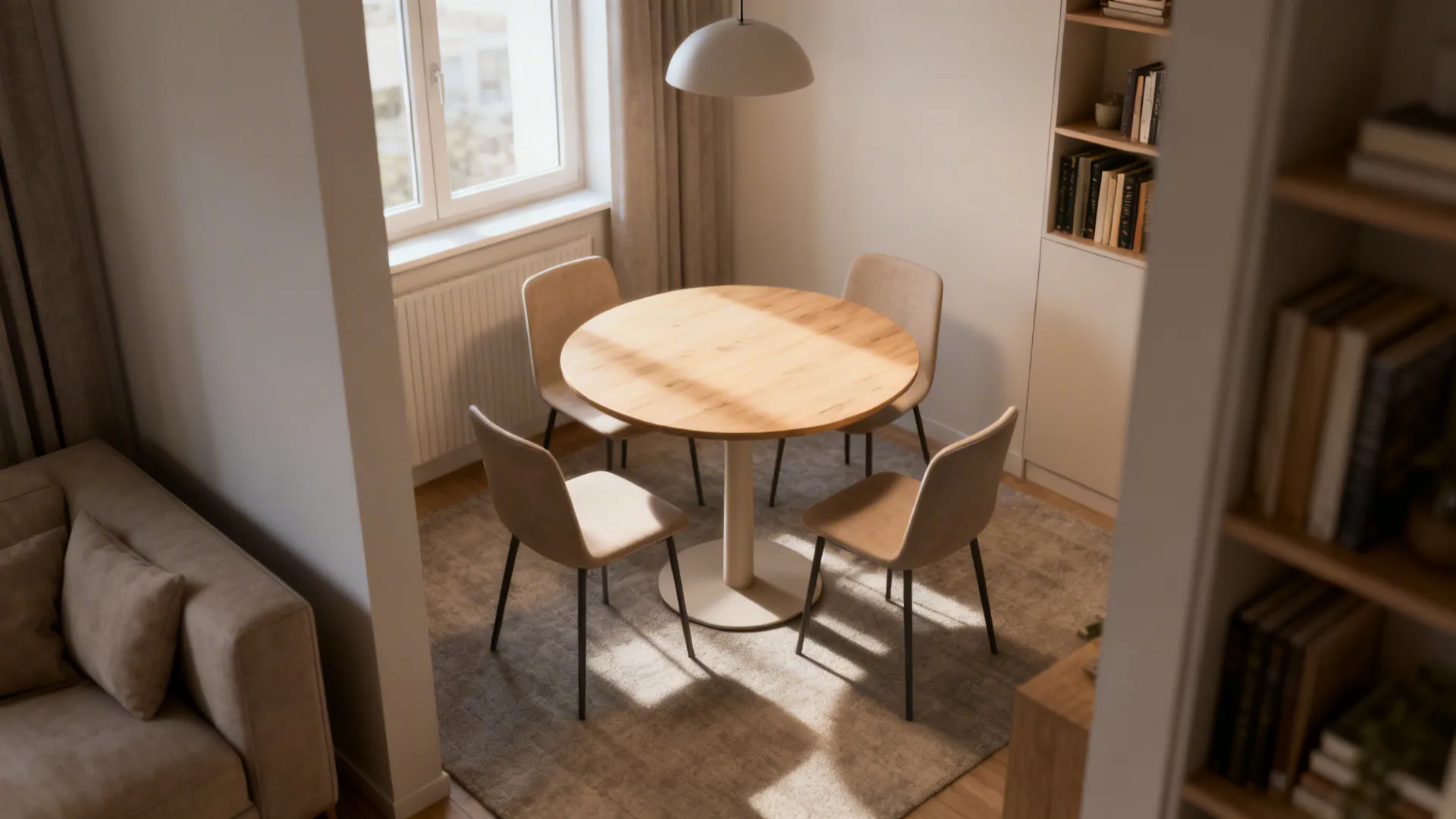 5 Round Table Ideas for Small Dining Rooms