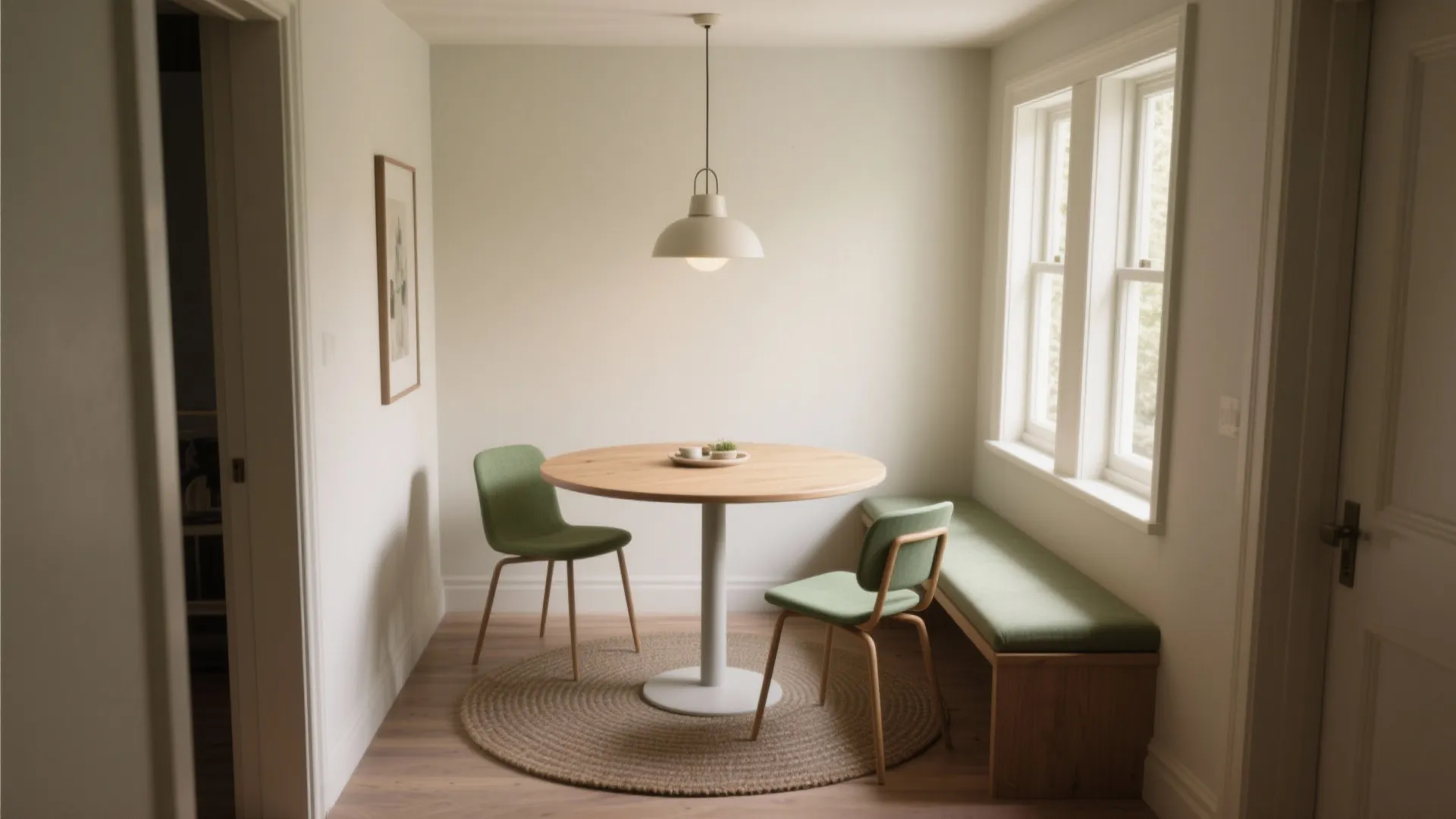 Small Round Dining Table and Chairs — 5 Ideas: Five practical and stylish inspirations to make a small round dining set feel roomy and purposeful