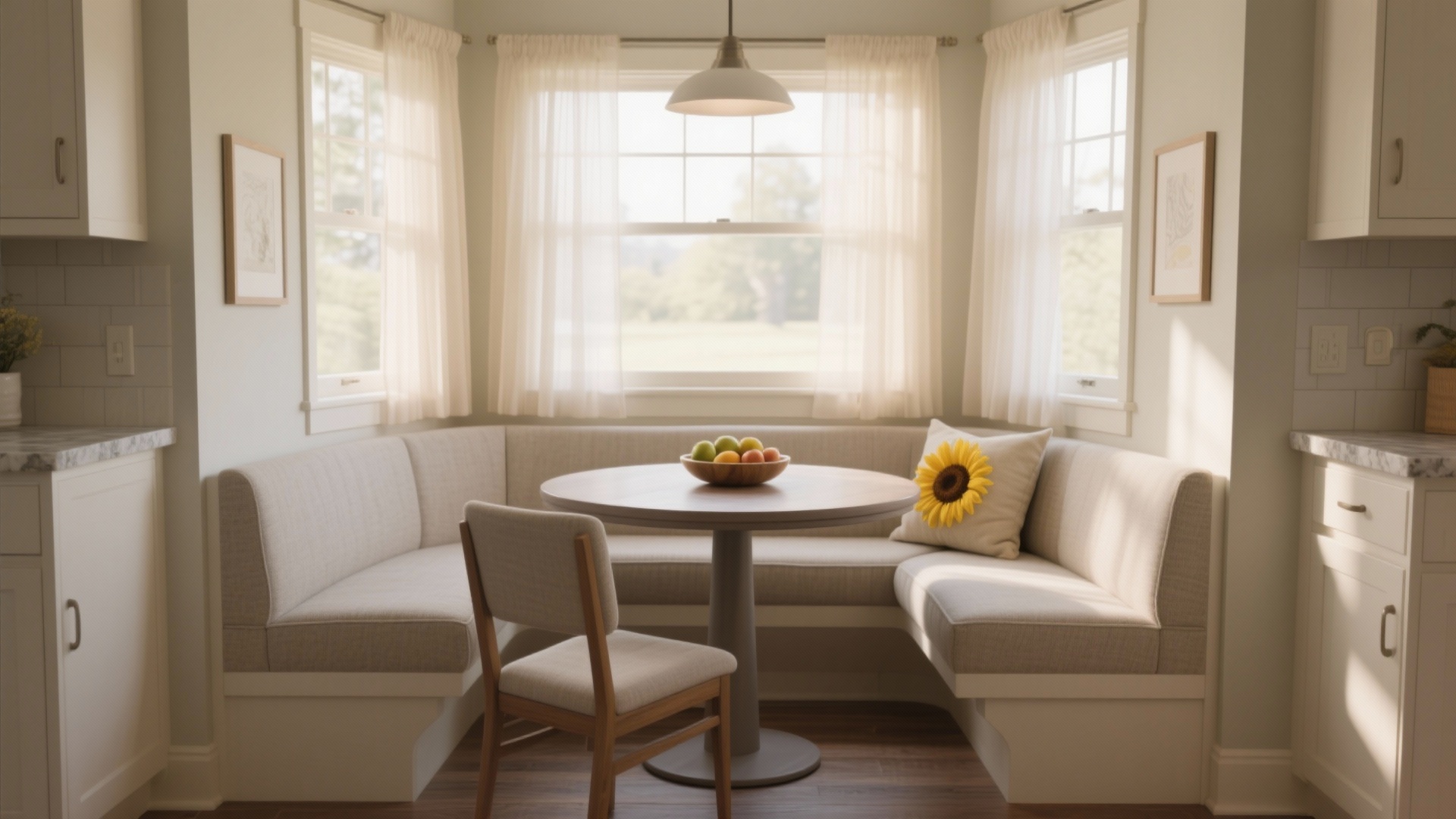 Space Saving Style Ideas For Small Round Breakfast Nook Tables Photo Inspiration