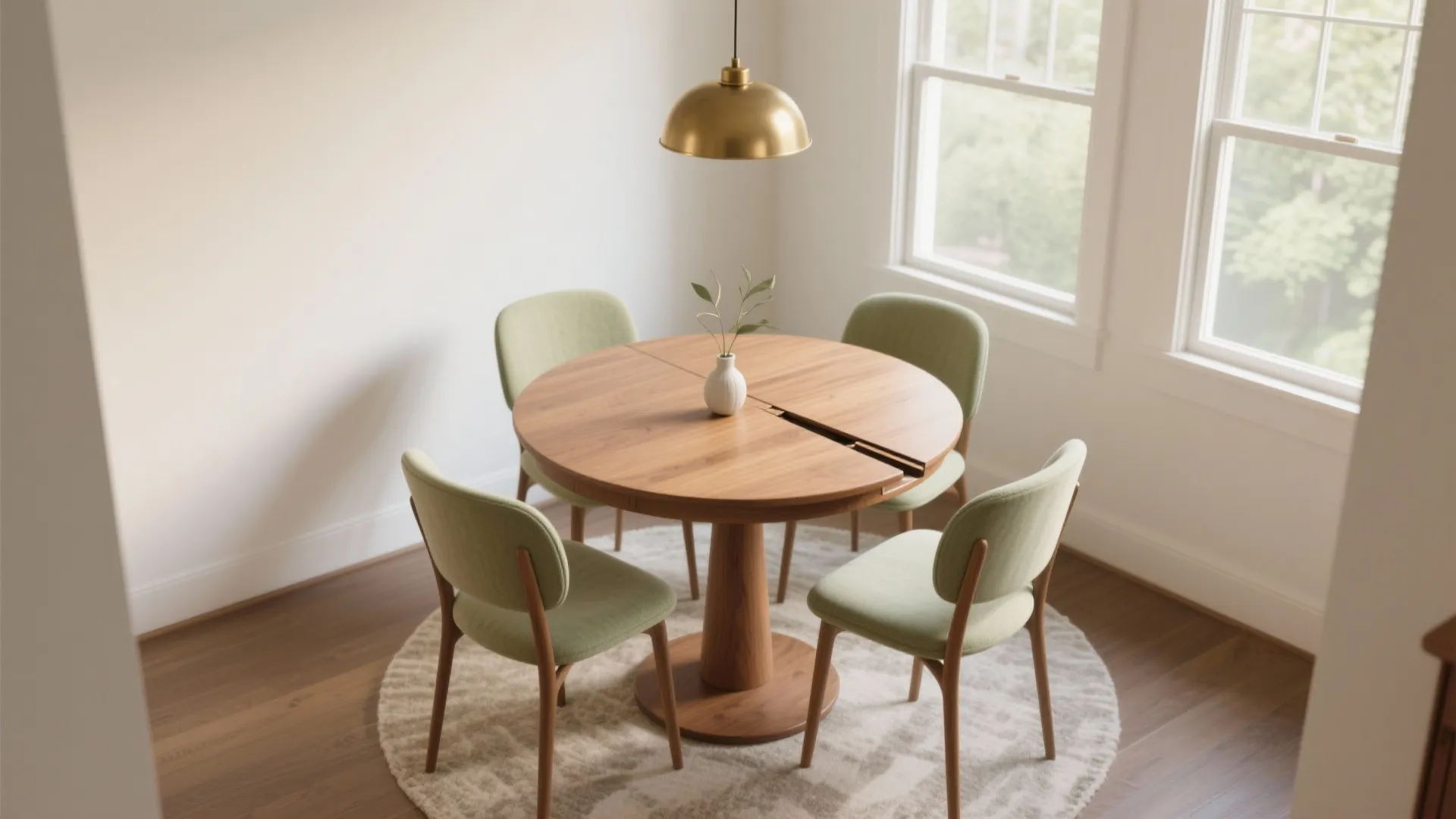 Small Round Dining Table Extendable: Maximize Space in Style: 1 Minute to a Bigger Dining Space—Smart Tips for Extendable Tables