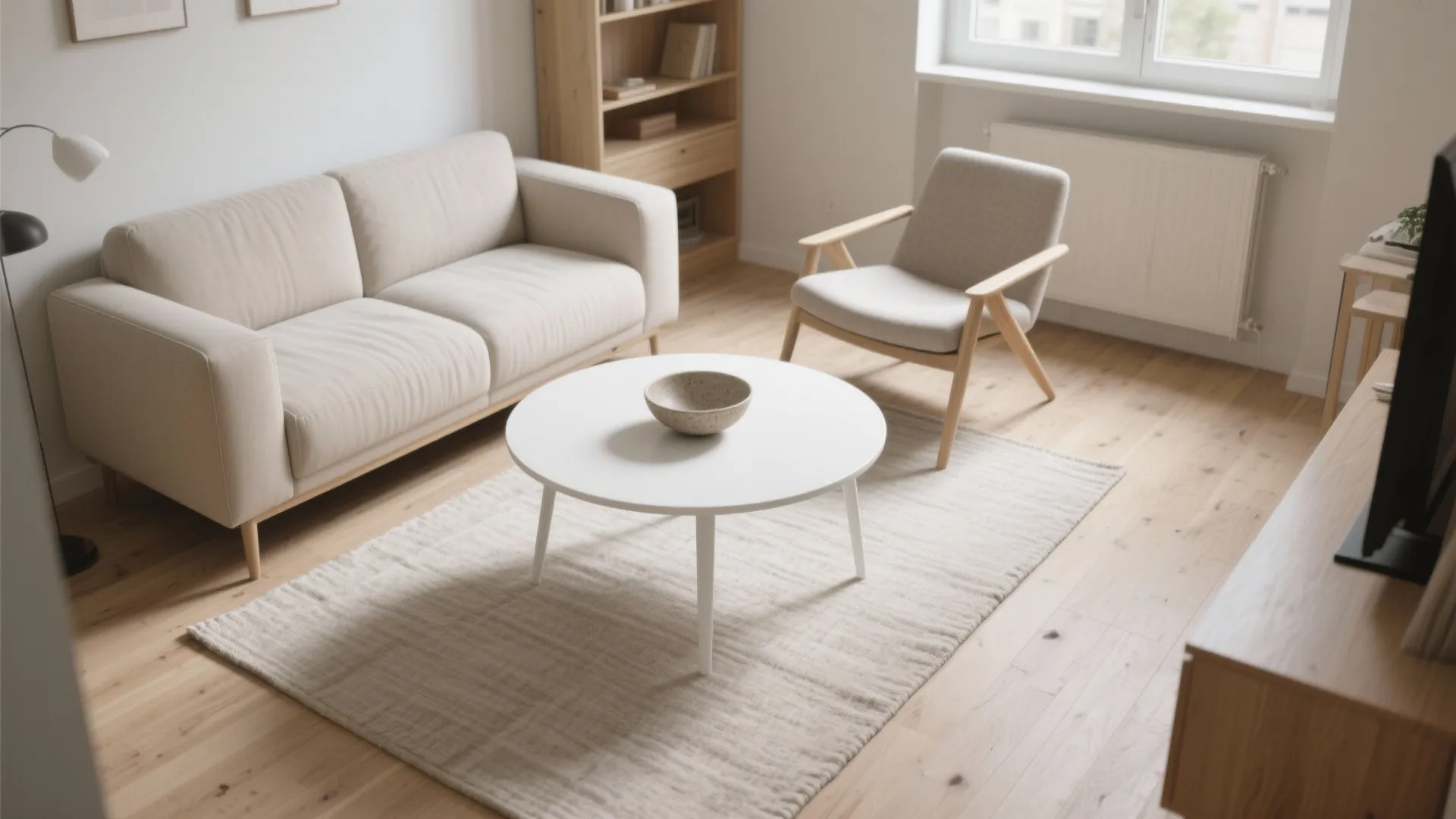 Small Round White Coffee Table Ideas for Compact Spaces