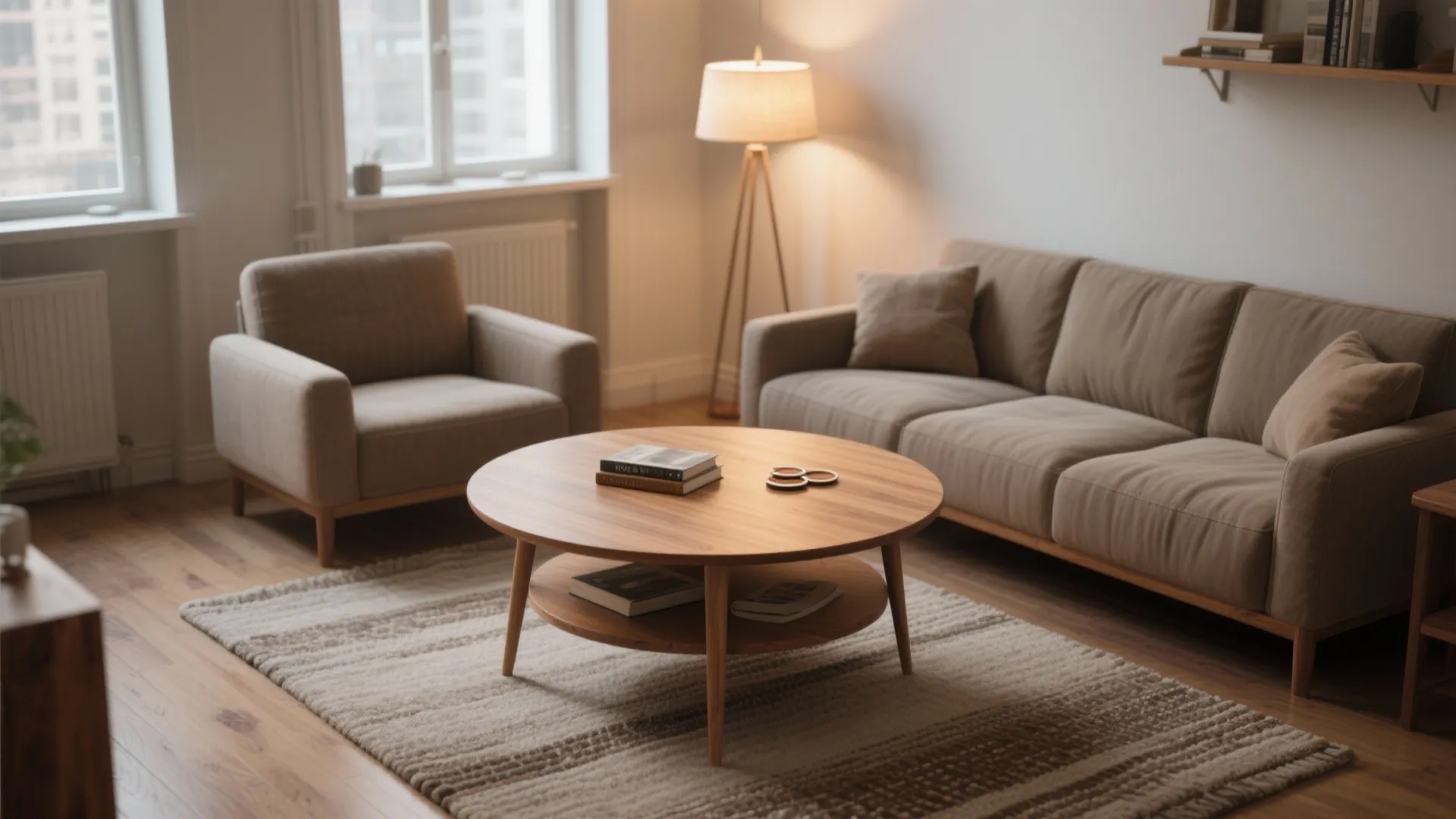 Wood Small Round Coffee Table: Stylish Solutions for Compact Spaces