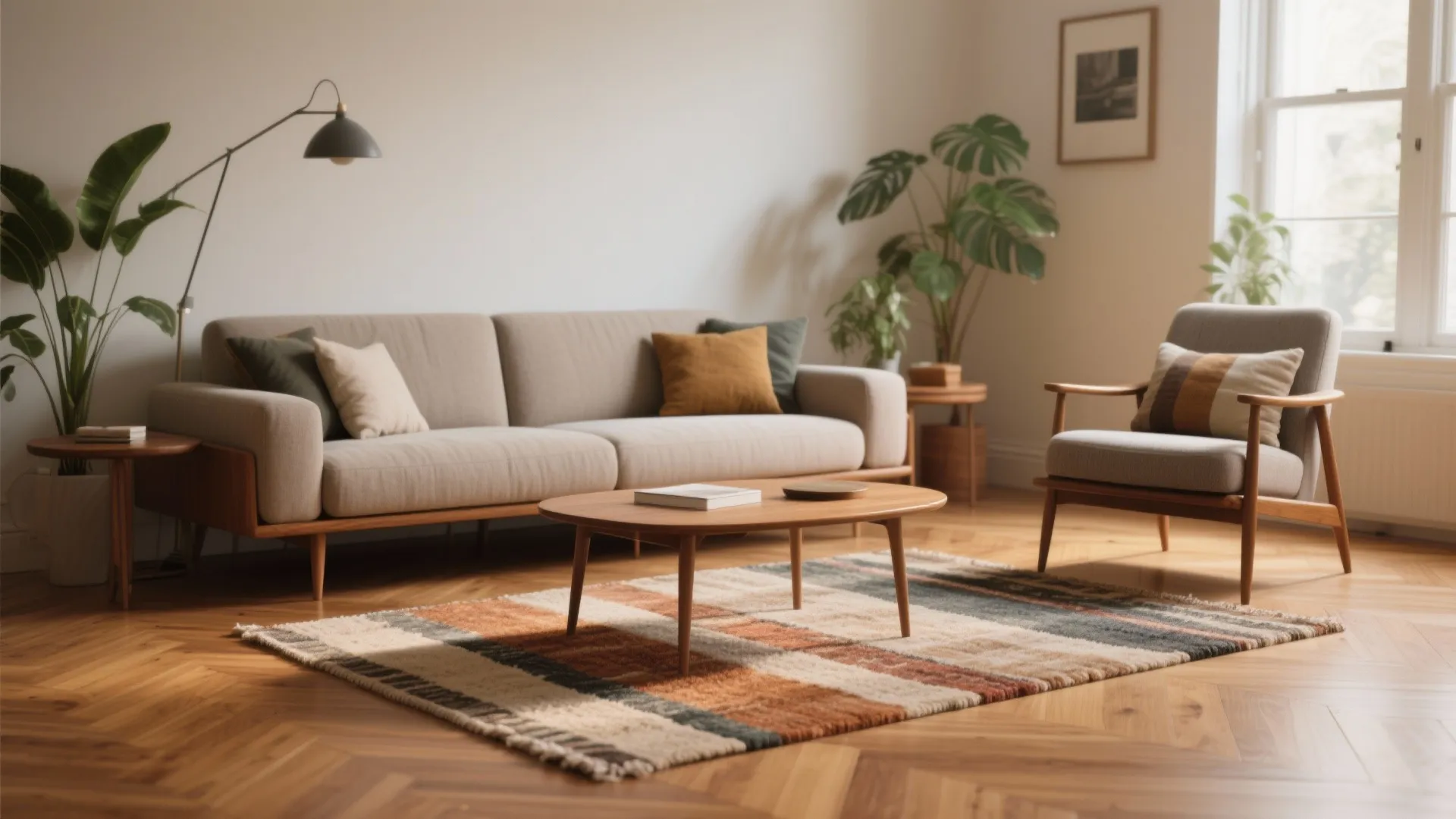 5 Fixes When Your Rug Is Too Small for the Living Room