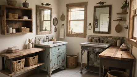 5 Small Rustic Bathroom Vanity Ideas