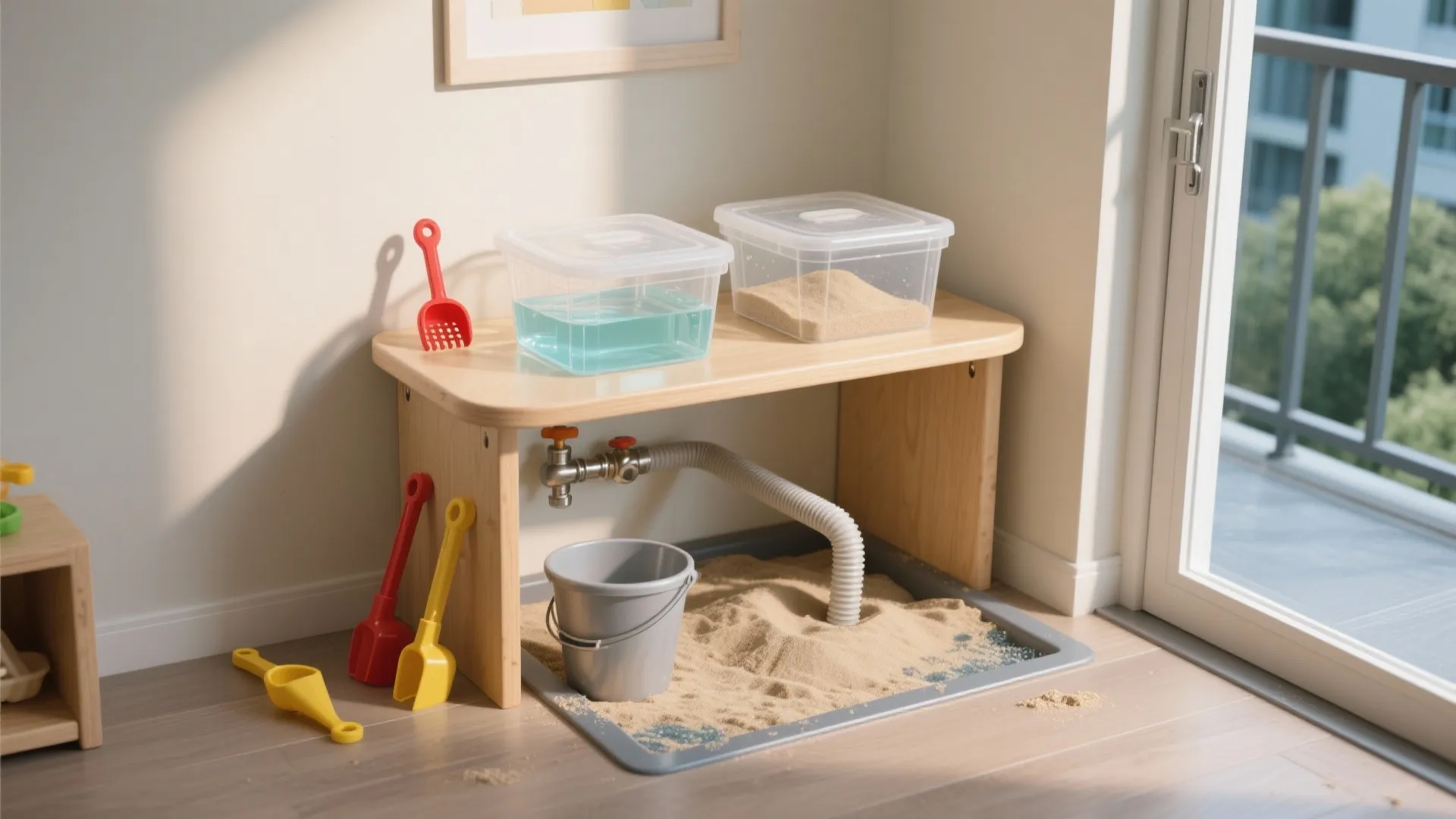 Sand and Water Table DIY: Easy Guide for Small Spaces