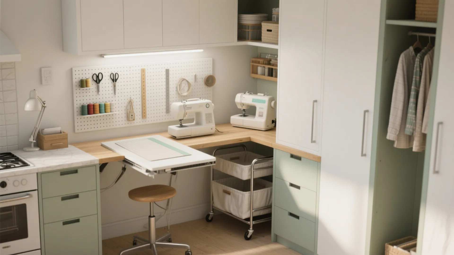 5 Sewing Room Ideas for Small Spaces: Maximize every inch without losing comfort, style, or workflow