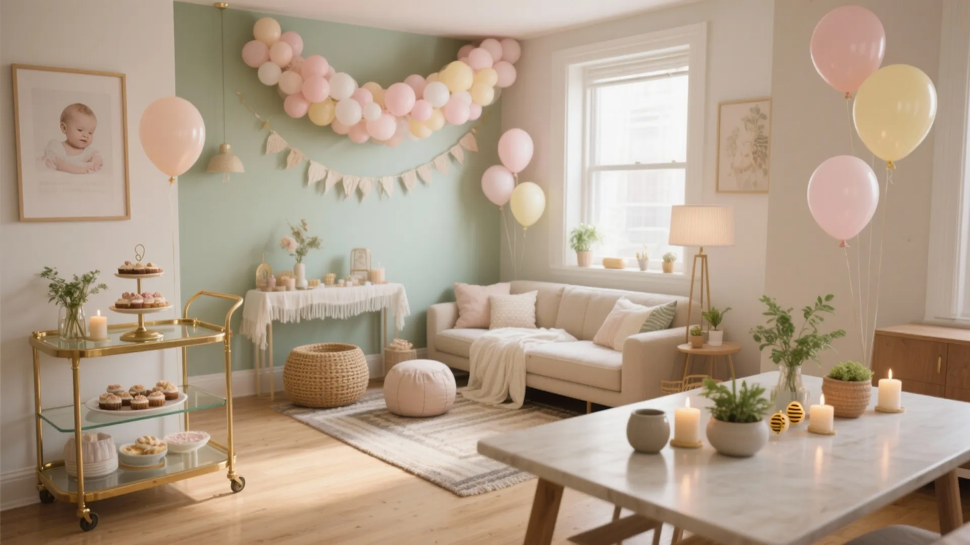 5 Unique Baby Shower Decoration Ideas That Wow: A small-space stylist’s guide to five unforgettable, photo-ready looks