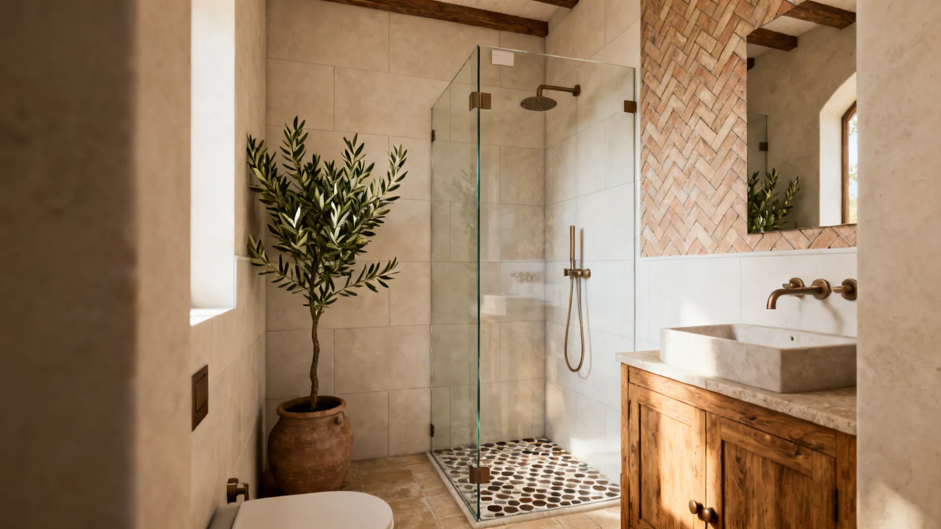 5 Small Bathroom Tile Ideas with Shower