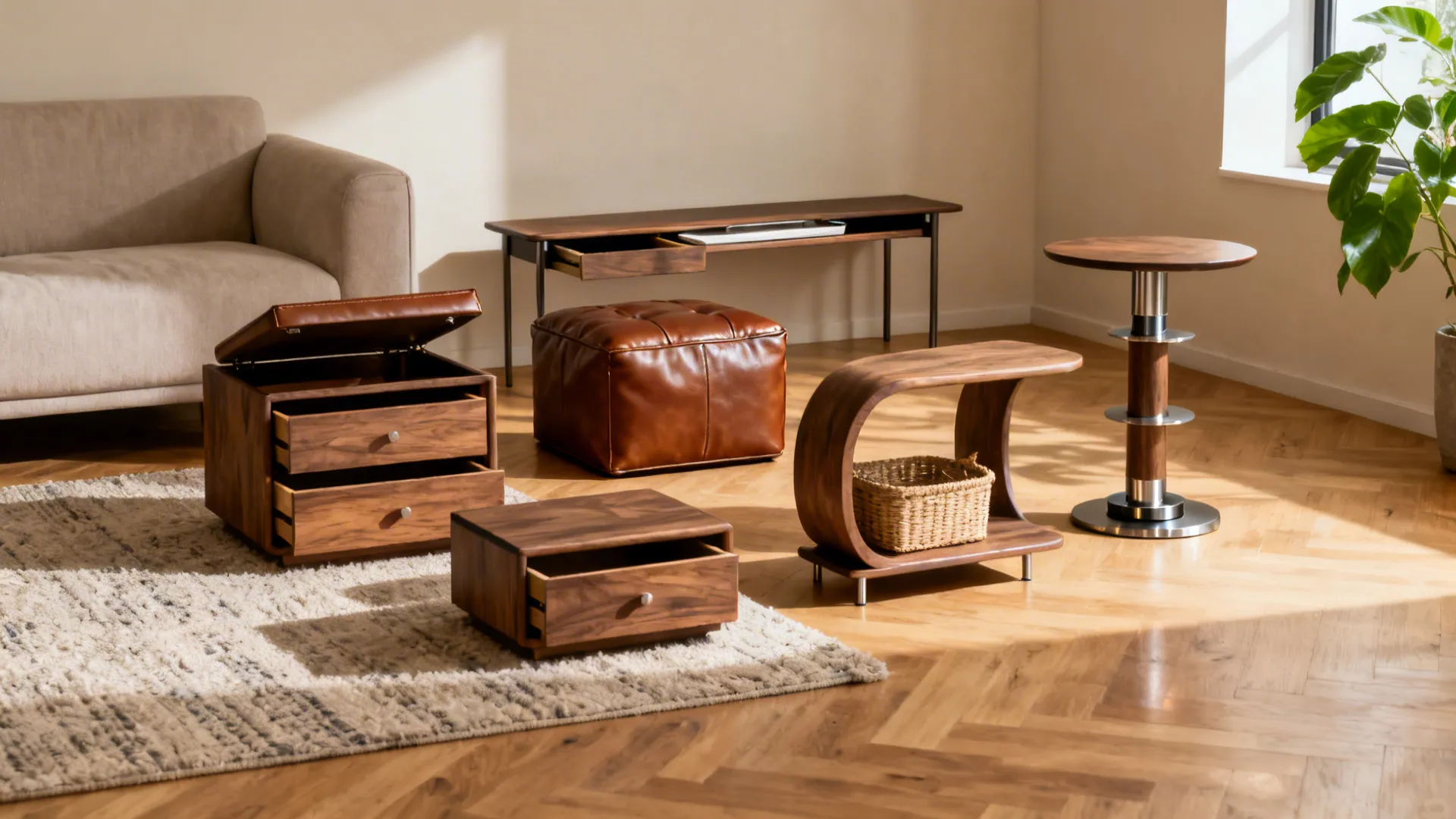 5 Small Side Table Ideas with Storage