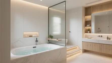 5 Bathroom Designs with Jacuzzi Tub Ideas