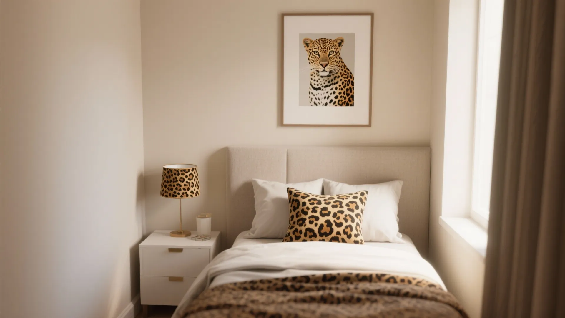 Small Space, Big Impact: Leopard Touches