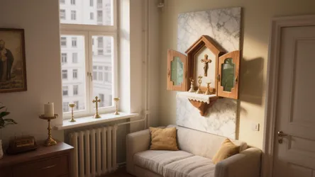 5 Inspiring Wall-Mounted Catholic Altars