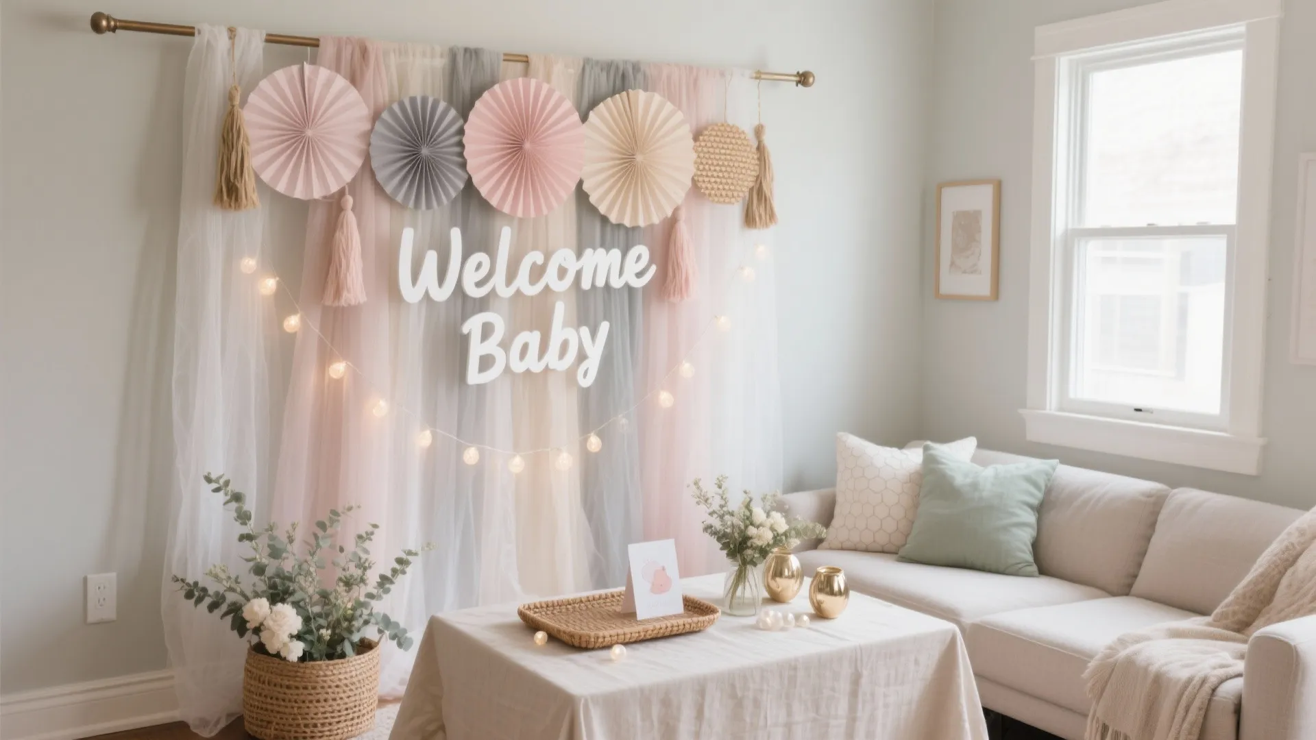 5 Baby Shower Decoration Material Ideas: A designer’s guide to materials that look luxe, feel safe, and fit small spaces