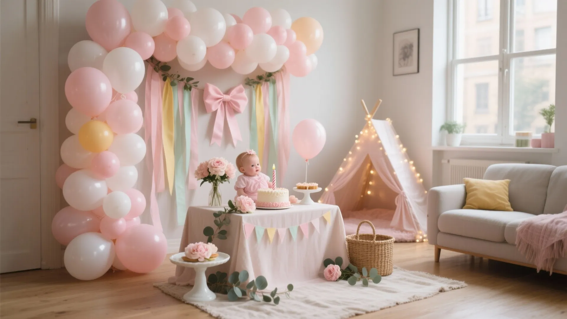 5 birthday decoration ideas for baby girl (designer picks): Designer-approved baby girl birthday decor that turns small spaces into magical moments—practical, pretty, and safe.