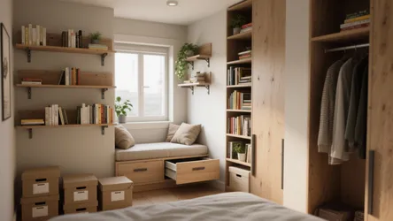 Store Books in Small Spaces: 5 Clever Ideas