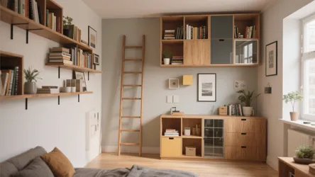 5 Wall Bookshelf Ideas for Small Spaces