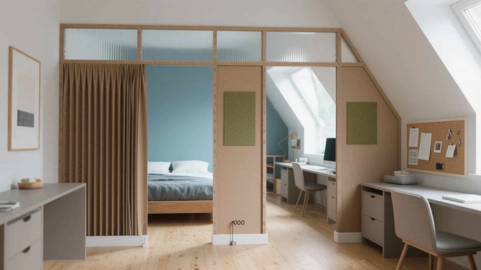 Cardboard Room Divider DIY: Creative Partition Ideas for Small Spaces: Fast-Track Guide to Custom Cardboard Dividers in 1 Minute