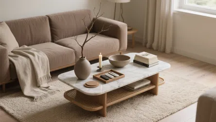 5 Living Room Center Table Decoration Ideas