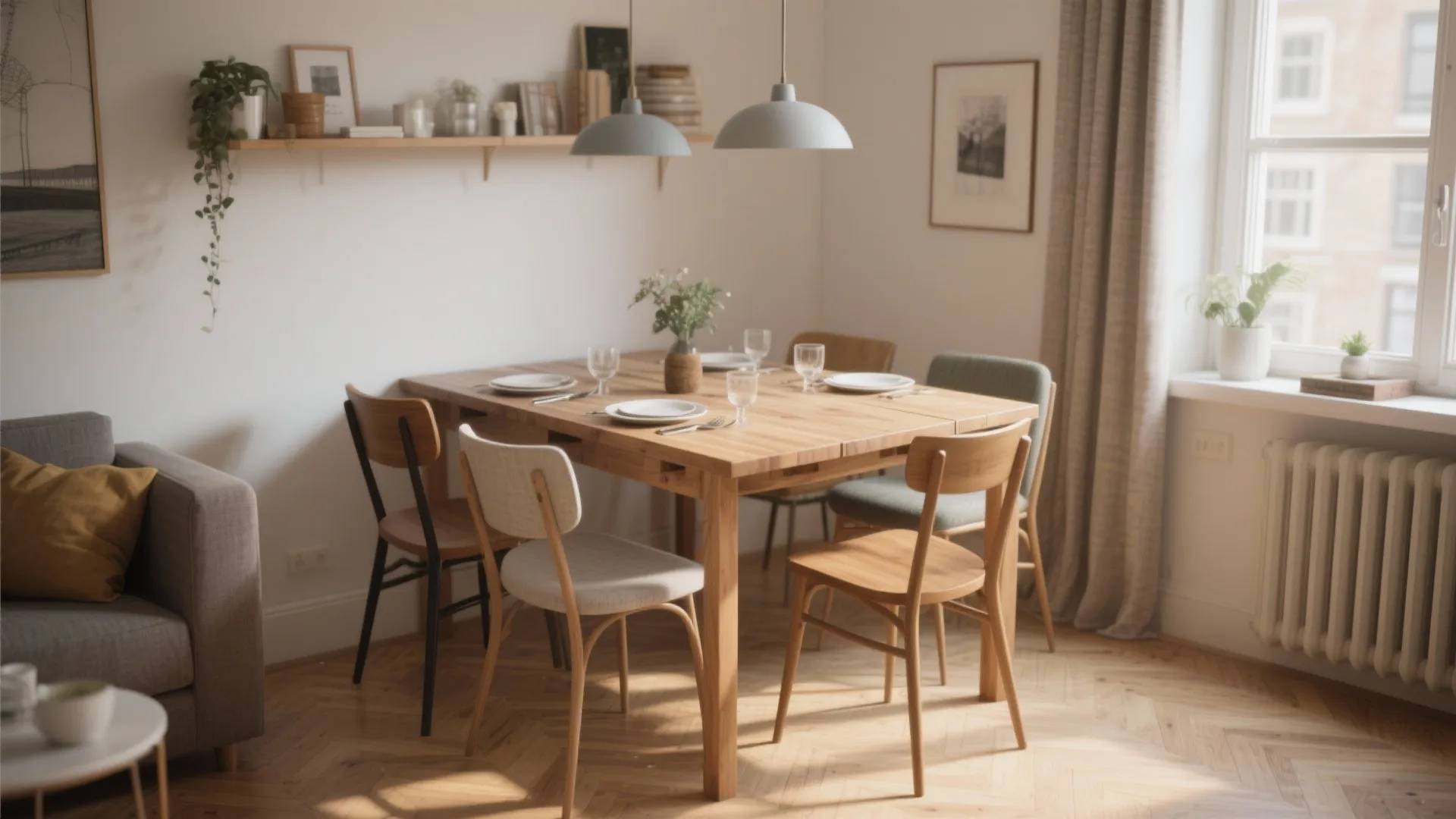 Small Drop Leaf Table and Chairs: Space-Saving Dining Ideas
