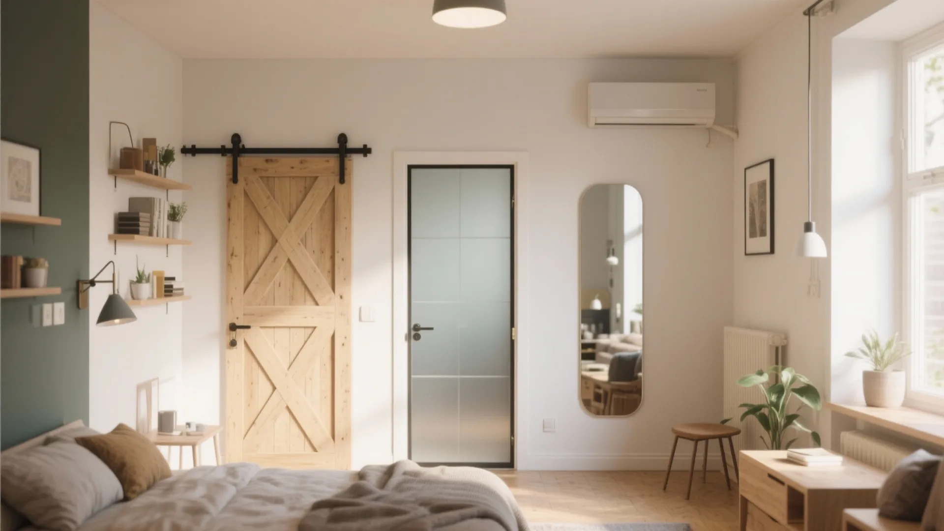 Simple Single Door Design Ideas for Small Spaces: Maximize Functionality and Aesthetics with Minimalist Door Solutions
