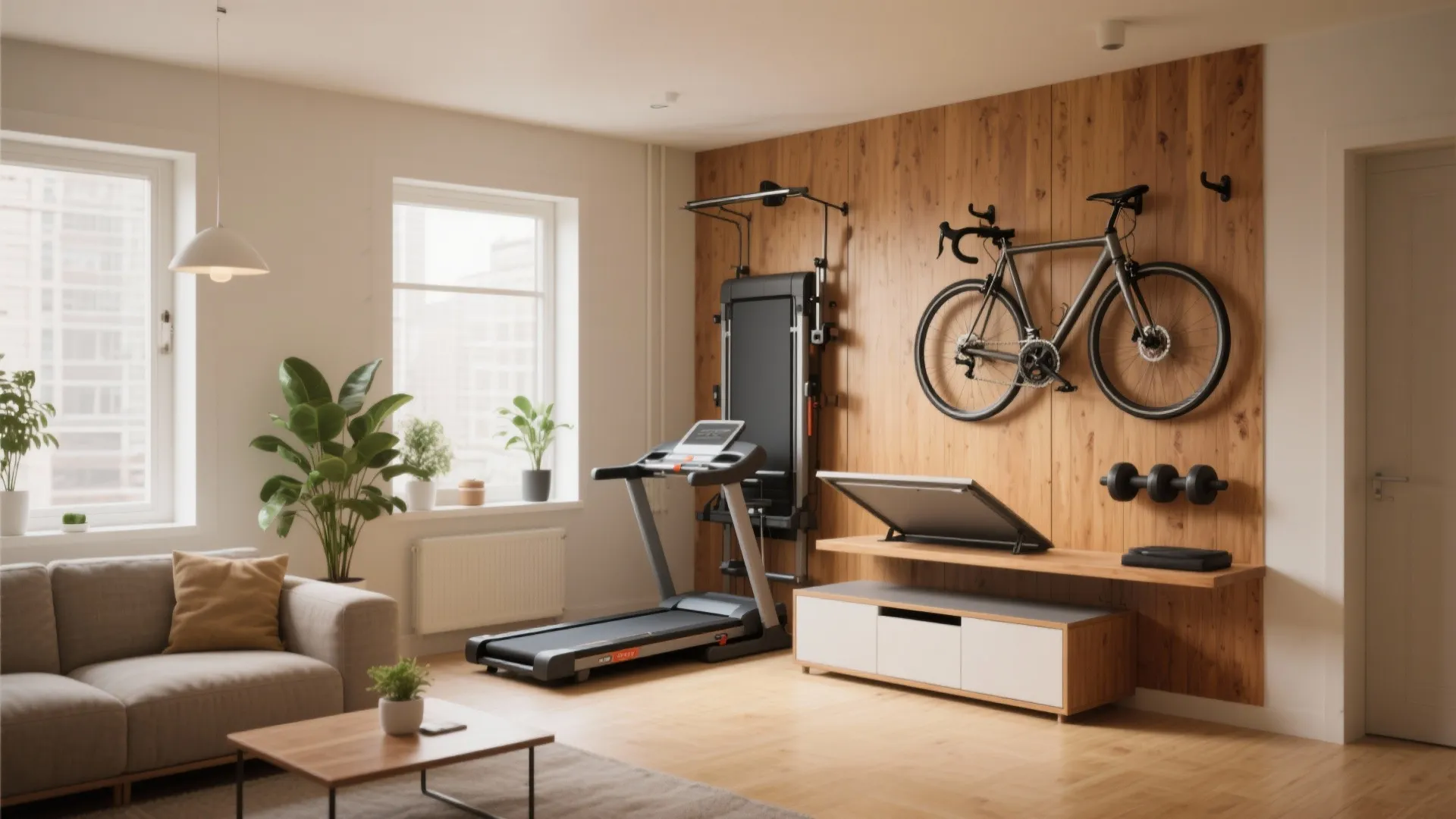 Small Space Fitness Equipment — 5 Inspiring Ideas: Creative, practical ways to fit a real workout into tiny homes, with budget tips and real project stories