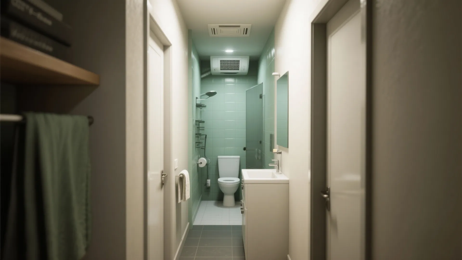 5. Small spaces, big impact: closets, hallways and bathrooms