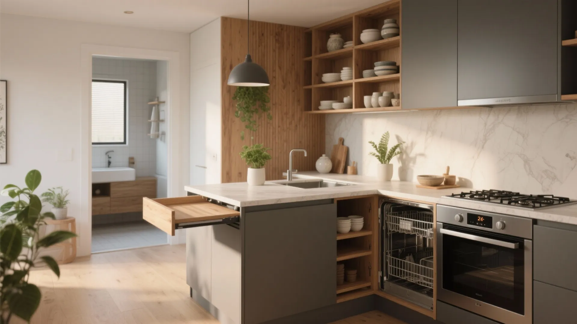 5 Small Kitchen & Bath Ideas for Full House Remodels: Practical, stylish small-space kitchen and bathroom inspirations from a senior designer