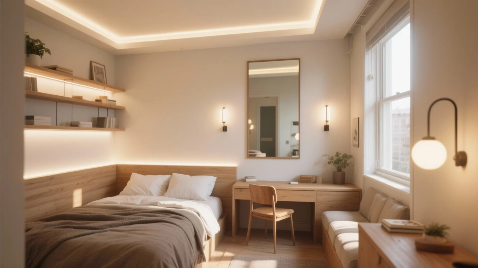 5 Lighting Ideas for Small Spaces by Kevin Adams: Practical and stylish lighting inspirations from a seasoned lighting designer to make small rooms feel larger and cozier