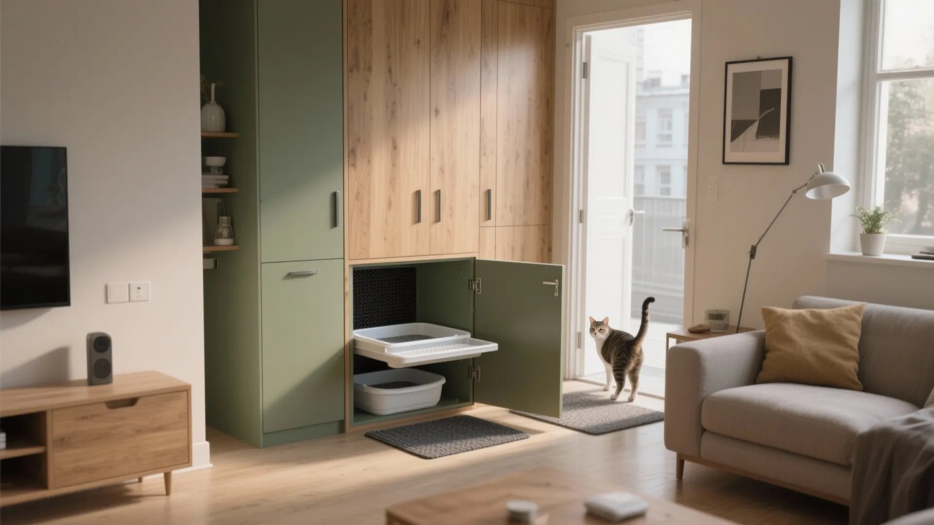 5 Small Space Cat Litter Solutions