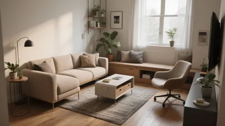 Comfortable Living Room Furniture: 5 Small-Space Ideas