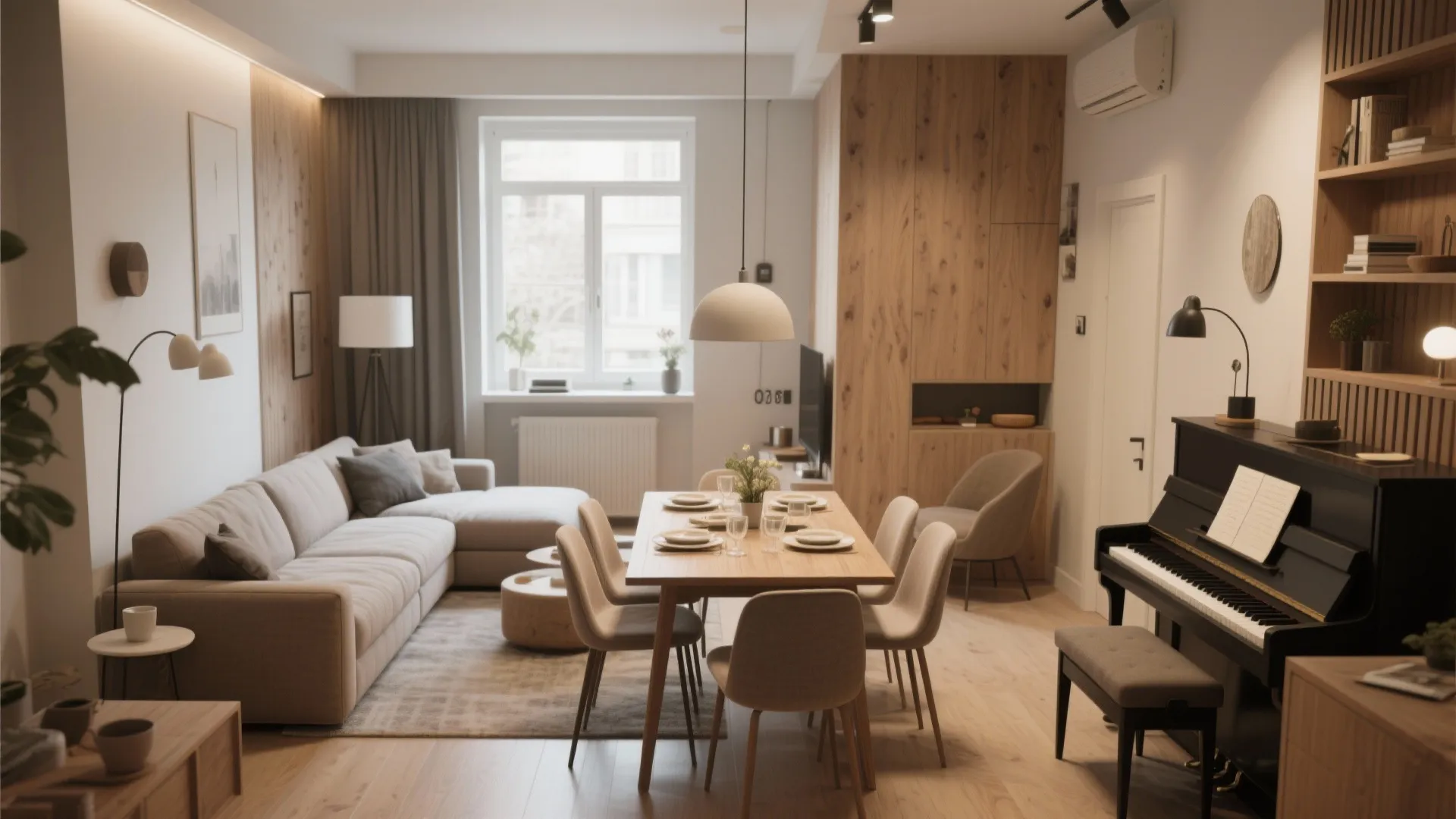 10 Creative Ideas for Living and Dining Rooms: Smart, Stylish, and Functional Living-Dining Room Inspirations