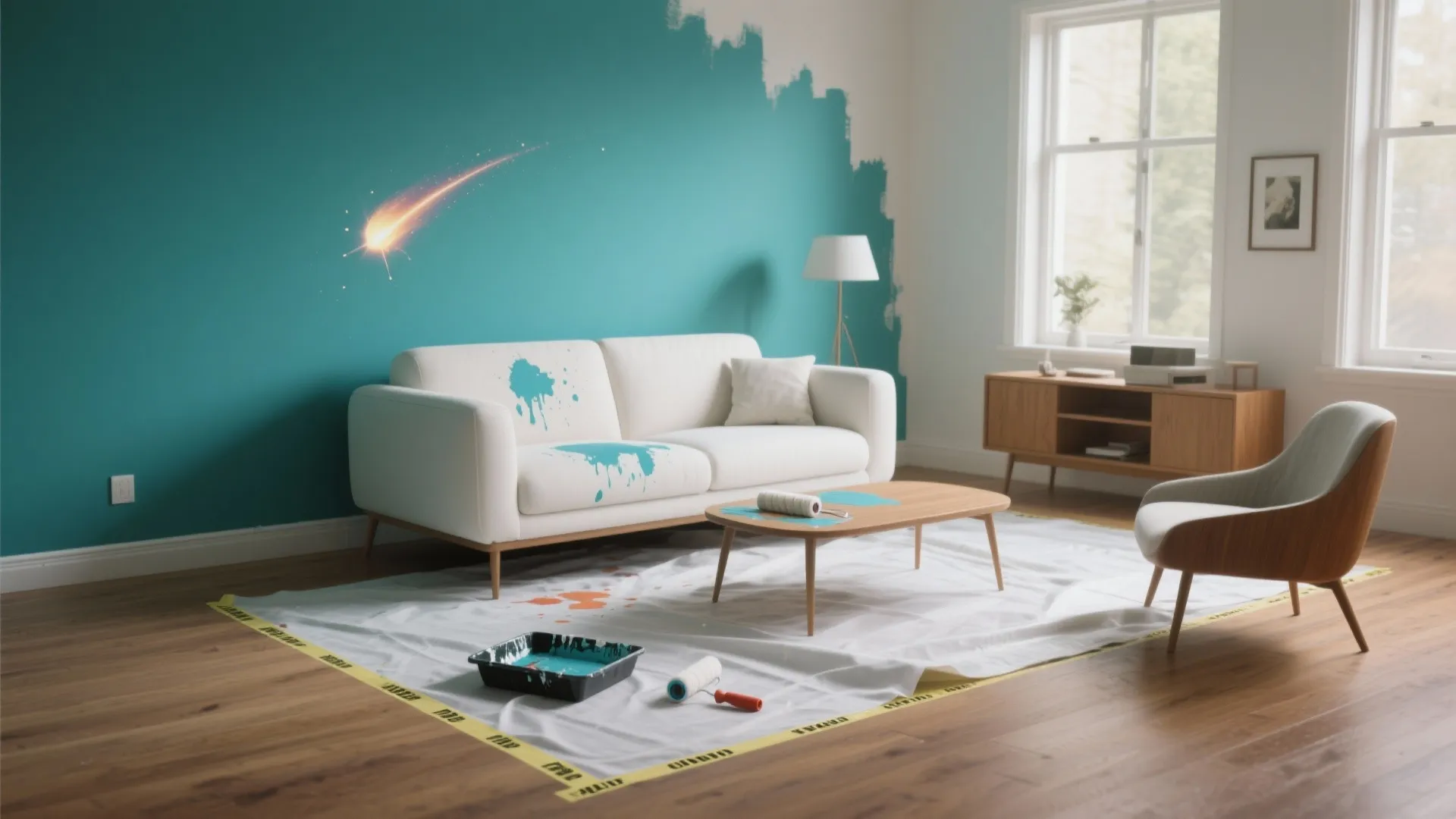 Paint a Wall with a Roller: 5 Pro Tips: Practical roller painting ideas for small spaces from a veteran designer