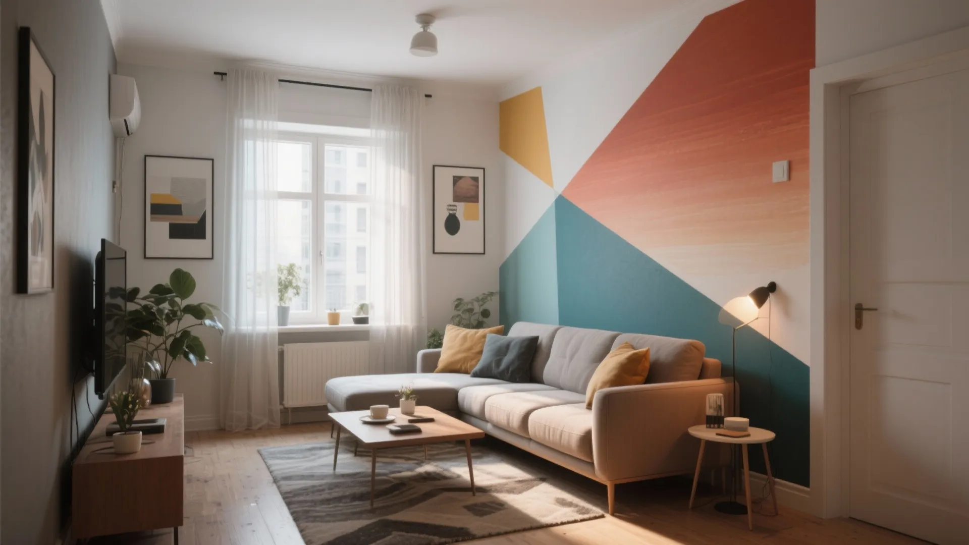 5 Simple Wall Painting Ideas for Small Spaces: Creative wall paint inspirations that make small rooms feel bigger and brighter