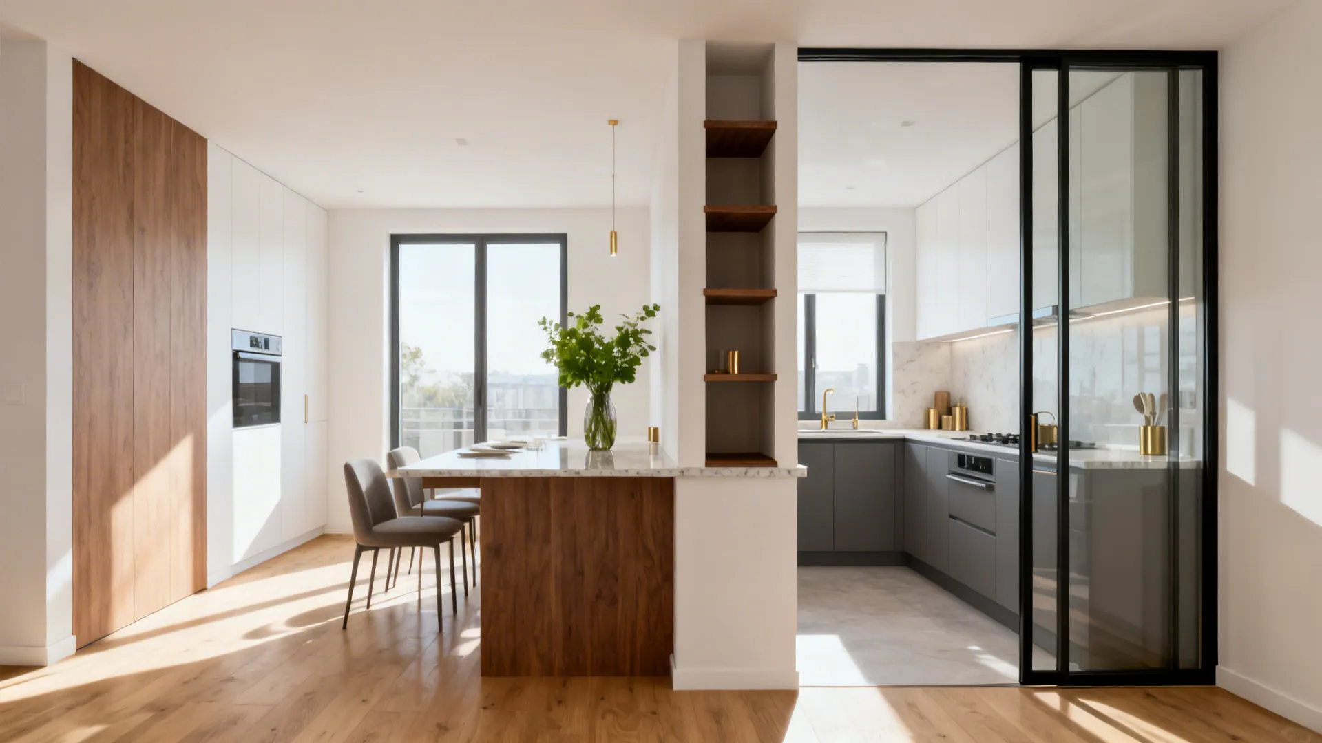 5 Kitchen and Dining Partition Wall Ideas That Work: Real designer tips for small homes: 5 smart partition wall ideas that elevate your kitchen and dining flow