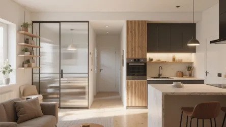 5 Smart Kitchen and Hall Partition Ideas