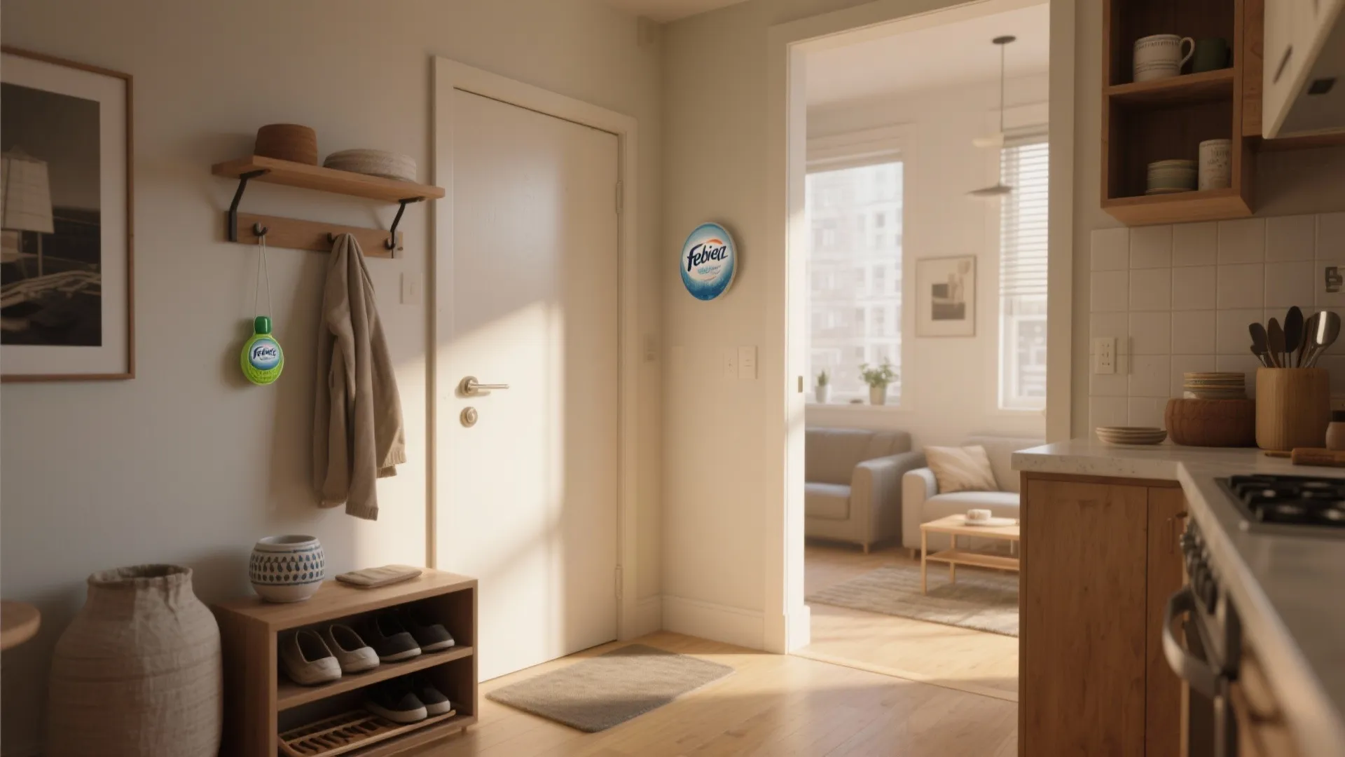 Febreze Small Spaces: 5 Small-Space Ideas: Practical and playful ways to use Febreze Small Spaces air fresheners in tiny rooms, closets and micro-kitchens