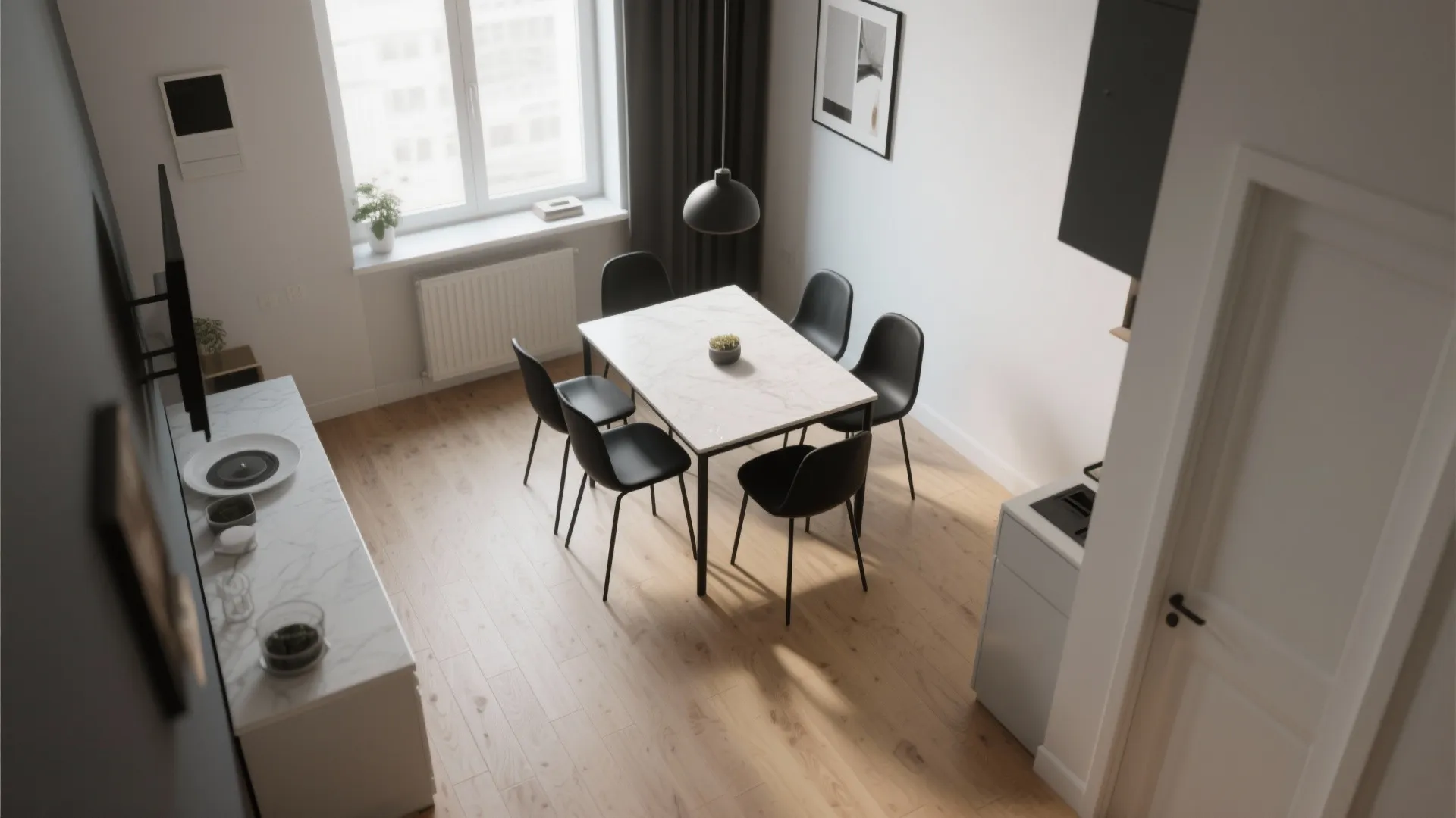 4. Small Space Smart: Use Slim Profiles