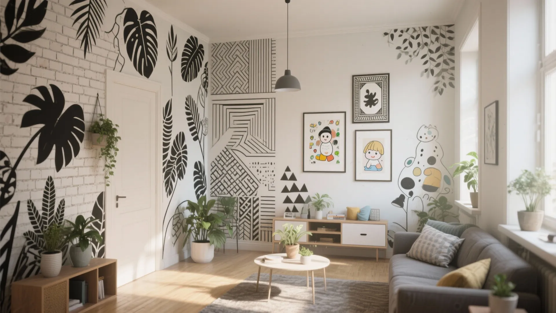 5 Printable Wall Stencil Design Ideas: Transform Small Spaces with Creative Printable Wall Stencils