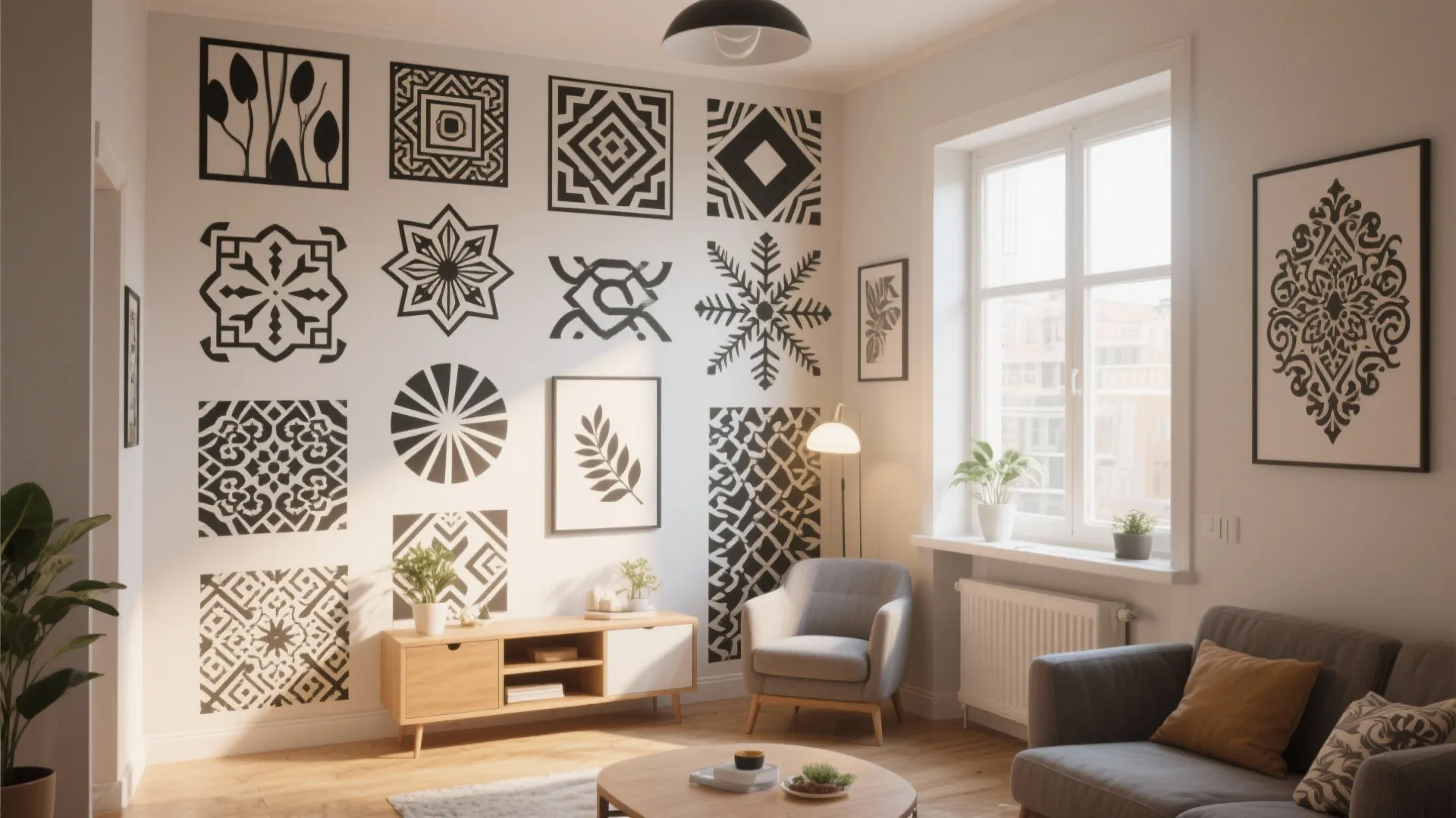 5 Wall Stencil Design Ideas to Transform Small Spaces: Bring Style and Depth into Your Home with Creative Wall Stencils