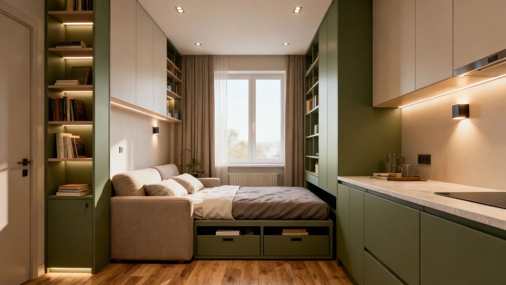 5 Small Space Room Design Ideas