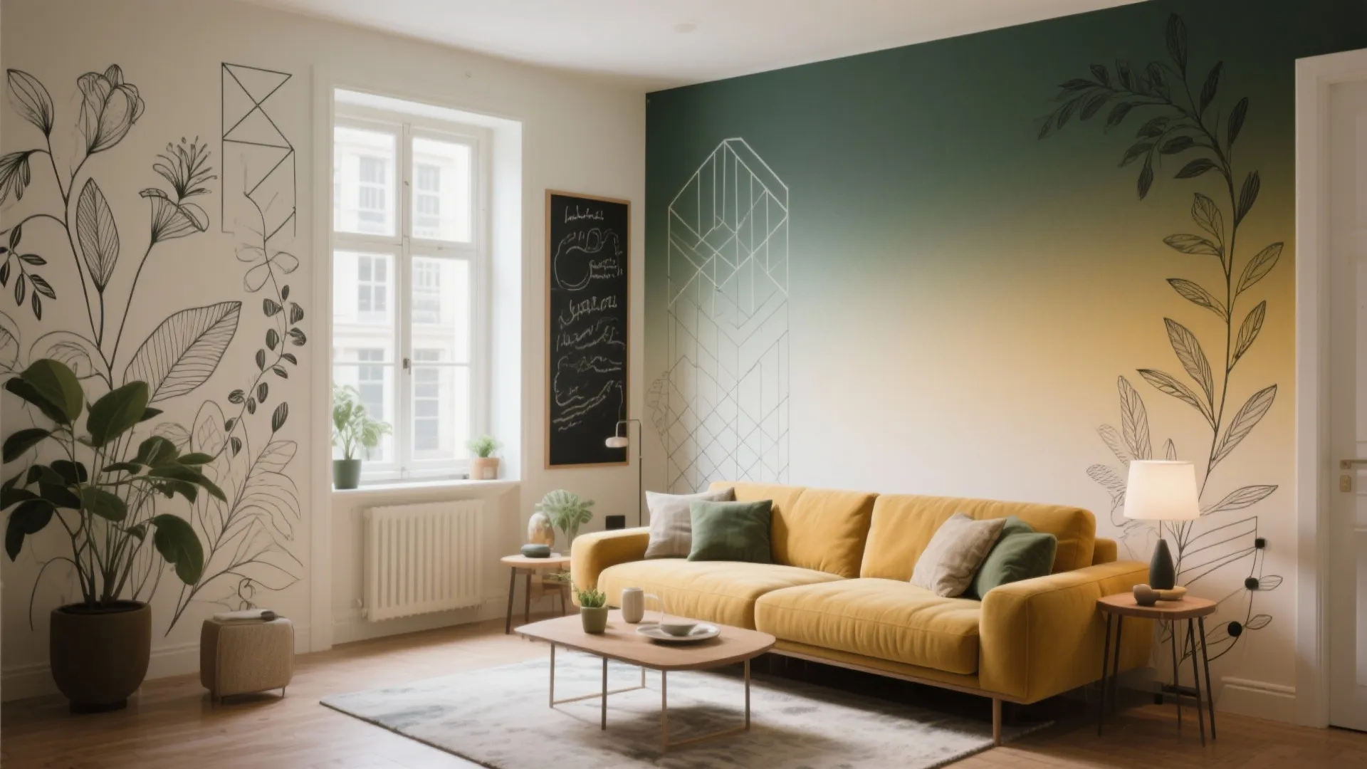 5 Wall Drawing Design Ideas: Creative and Practical Wall Drawing Inspirations for Small Spaces