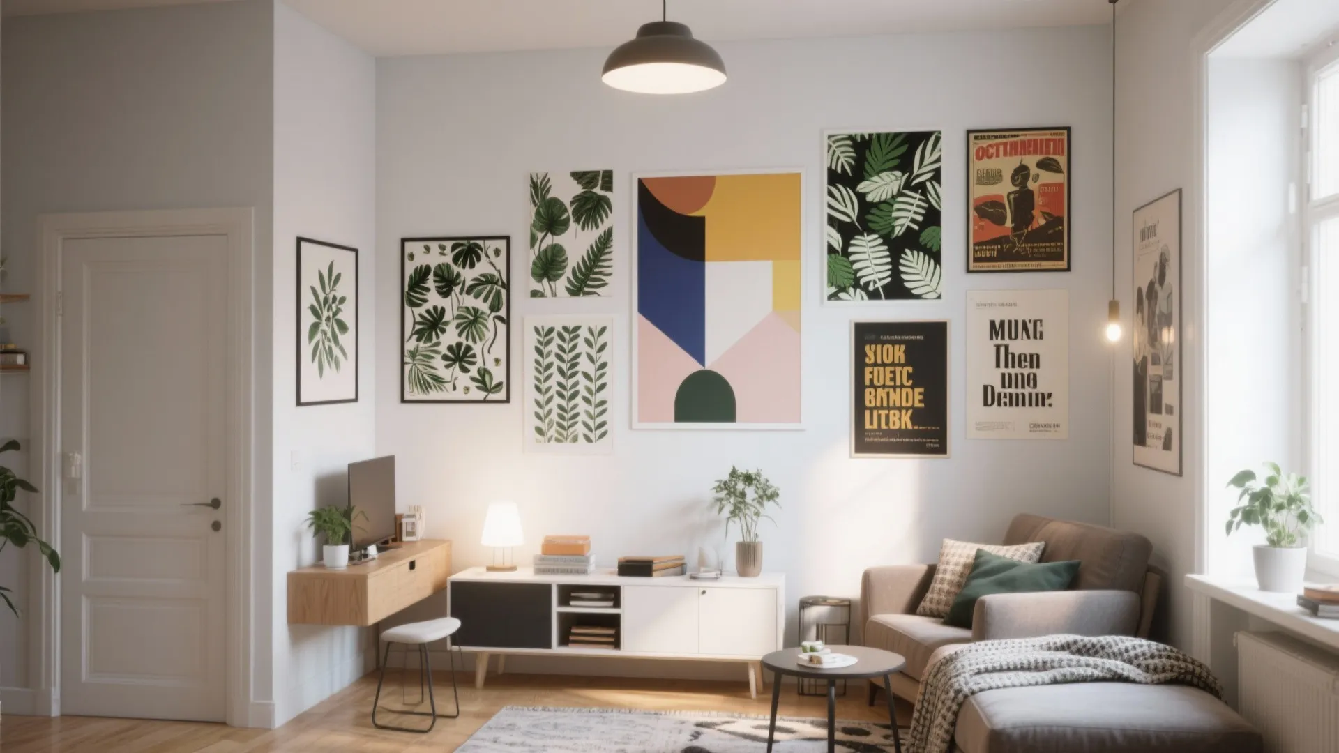 5 Wall Print Design Ideas for Small Spaces: Creative and Functional Wall Print Inspirations to Elevate Your Home