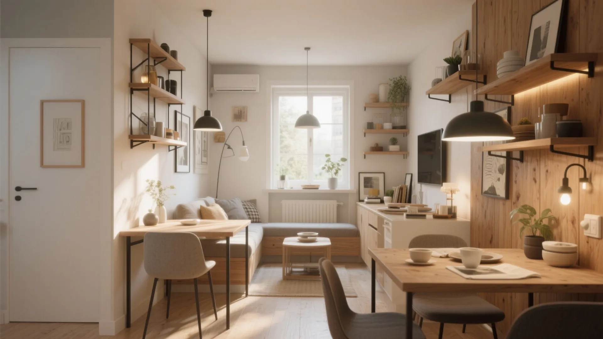 5 Wall Dining Table Designs: Creative Wall Dining Table Ideas for Small Spaces